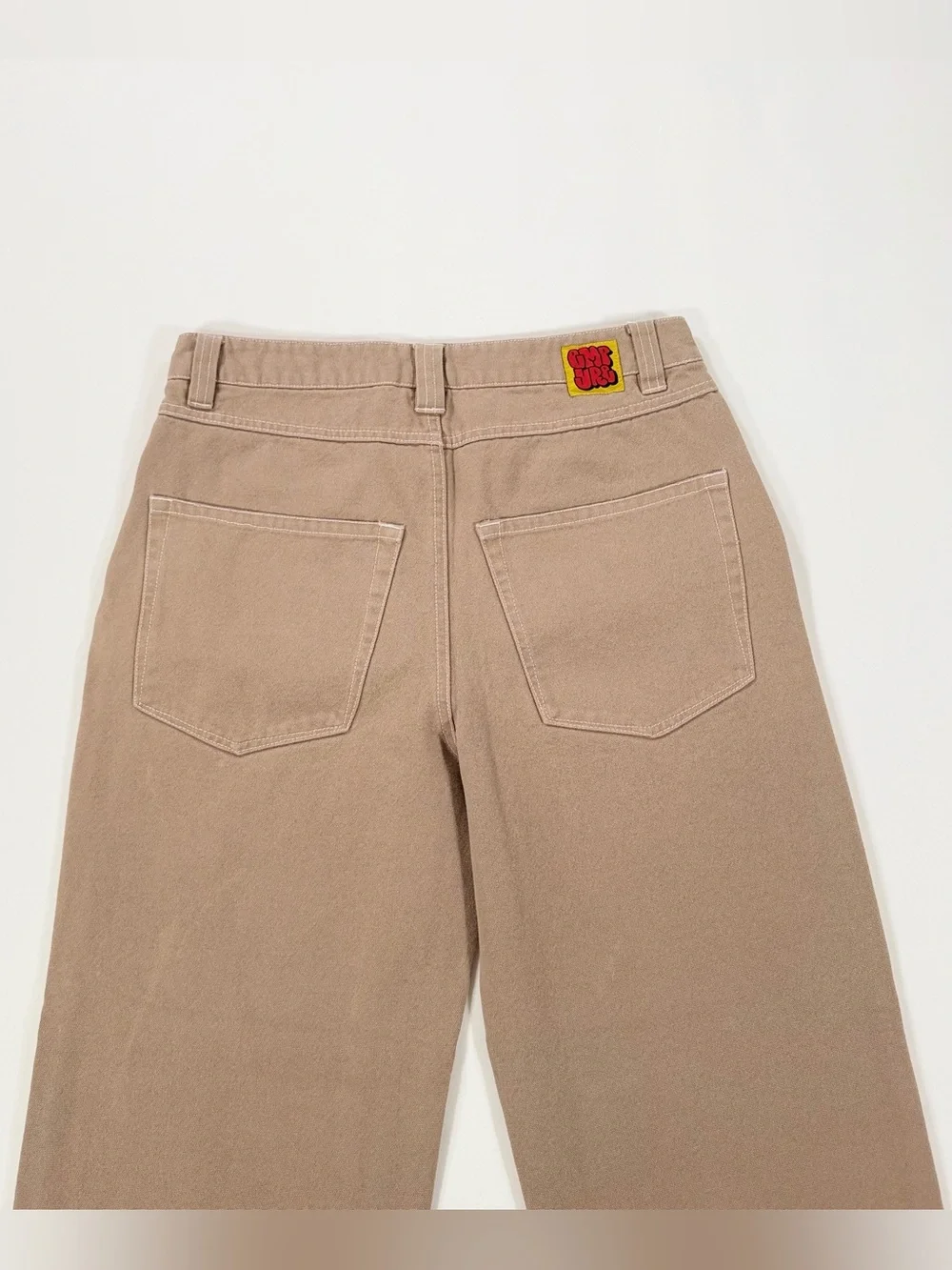 Empyre Khaki Double Knee Skateboarding Pants Size 30x26 Tan Baggy Work Carpenter